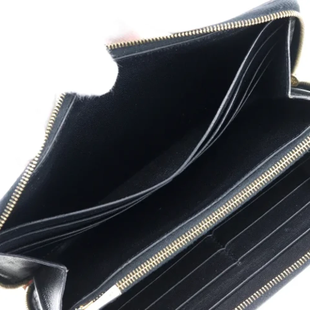 Celine Vintage Pre-owned Leather wallets Pink Dames