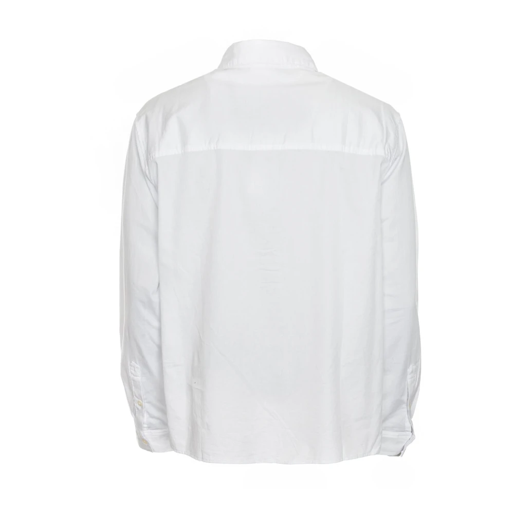 American vintage Overhemd met lange mouwen en Kent kraag White Heren