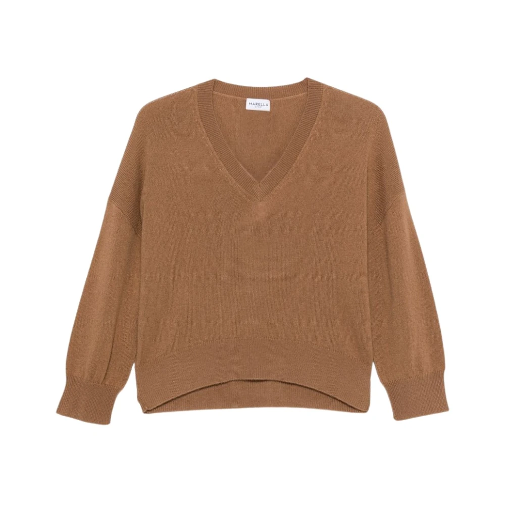 Marella Donna Marrone Maglie, M, New,