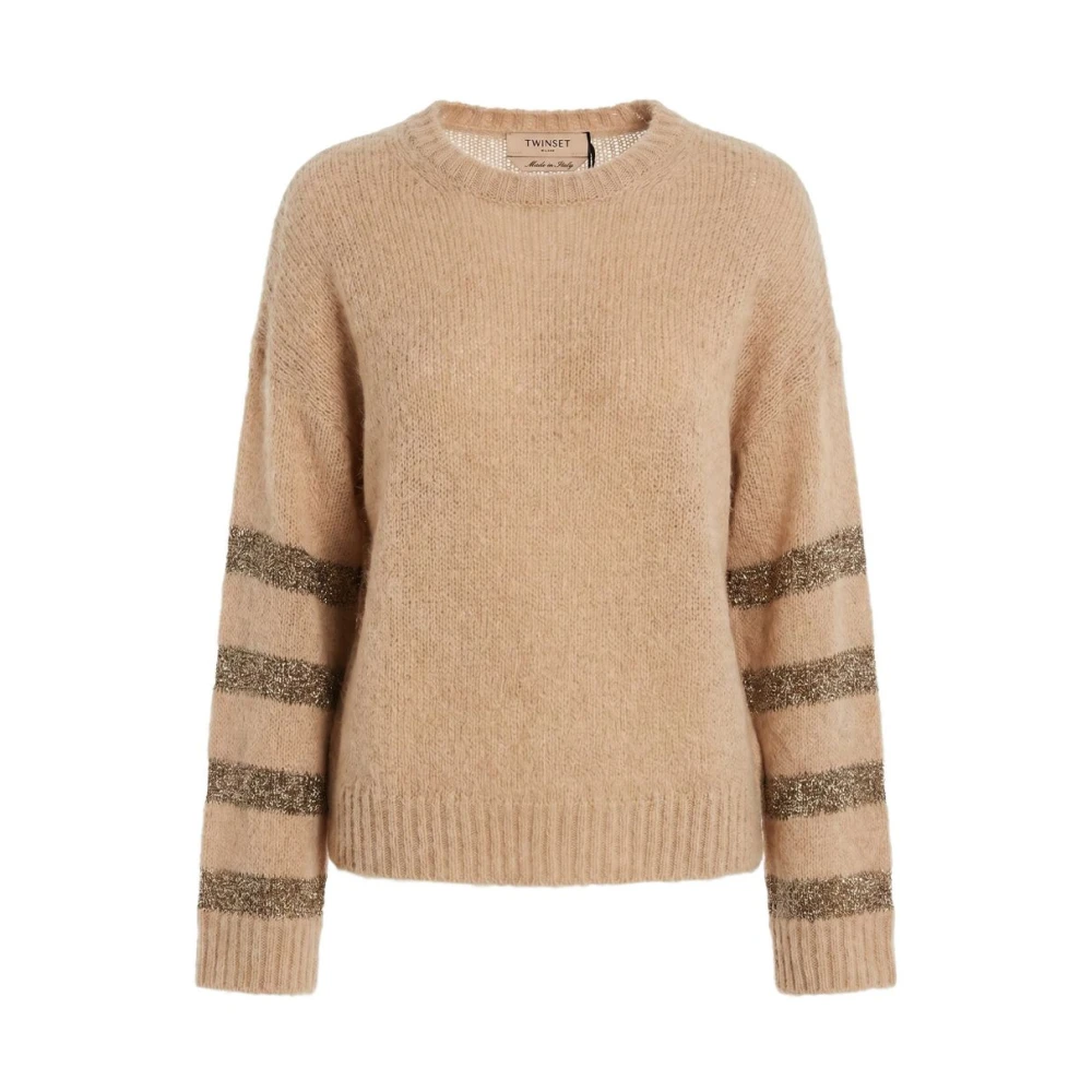 Twinset Donna Marrone Maglie, S, New,