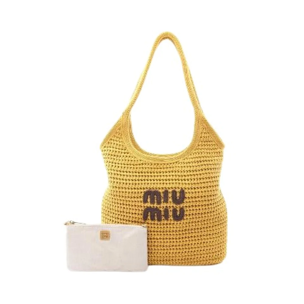 Pre-owned > Pre-owned Bags > Pre-owned Tote Bags - - Miu Miu Pre-owned - Modalova