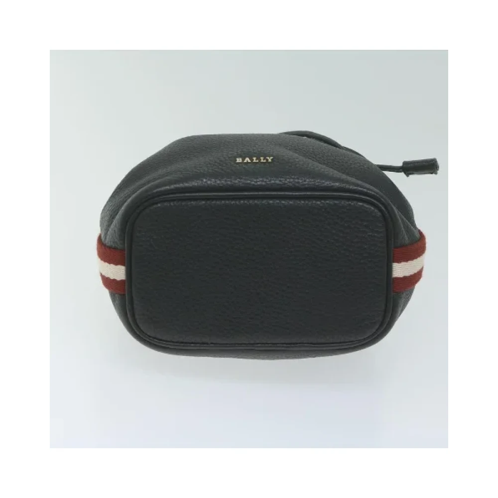 Bally Pre-owned Leather shoulder-bags Black Dames