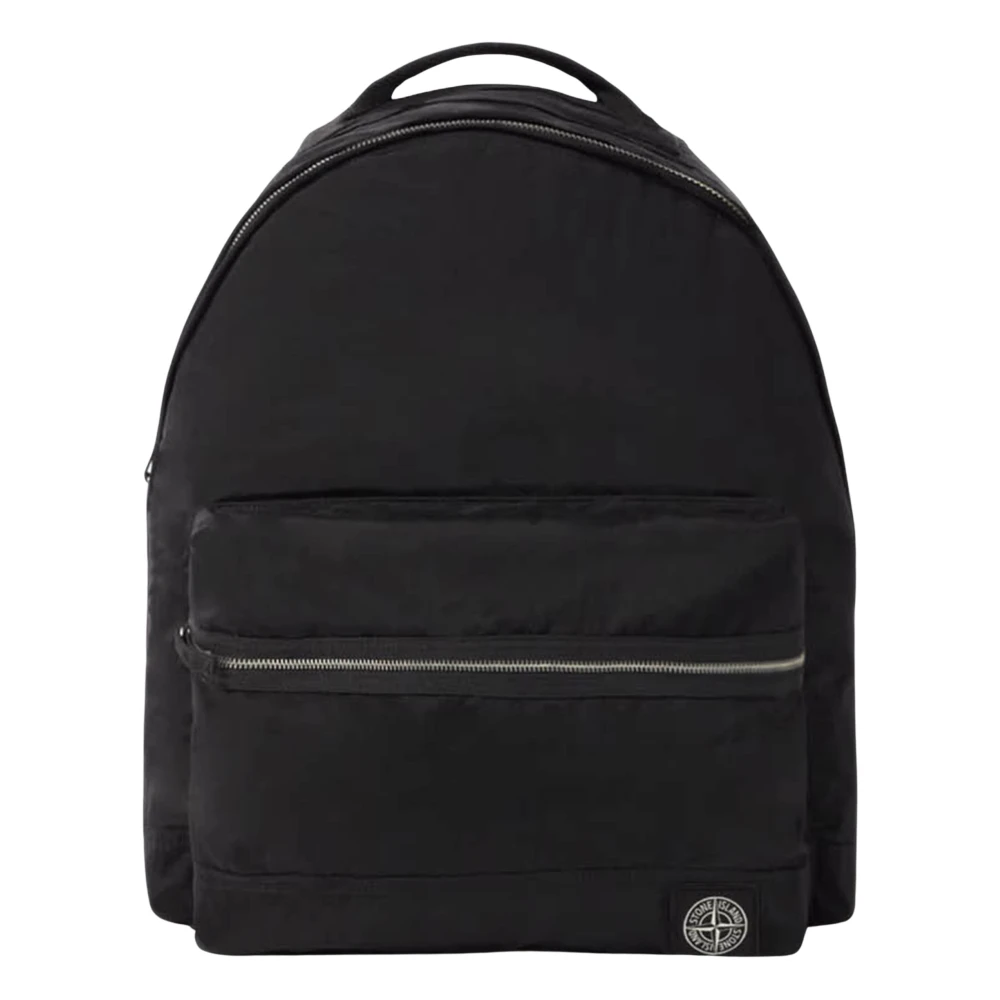 Stone Island , Backpacks, Male, Black, One Size, Backpack