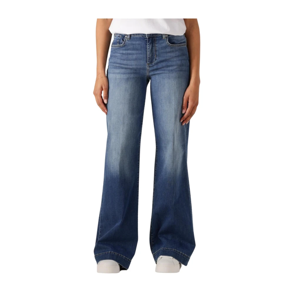 Liu Jo Women's Blue Flare Jeans, W32, Authentic Flare Jeans For