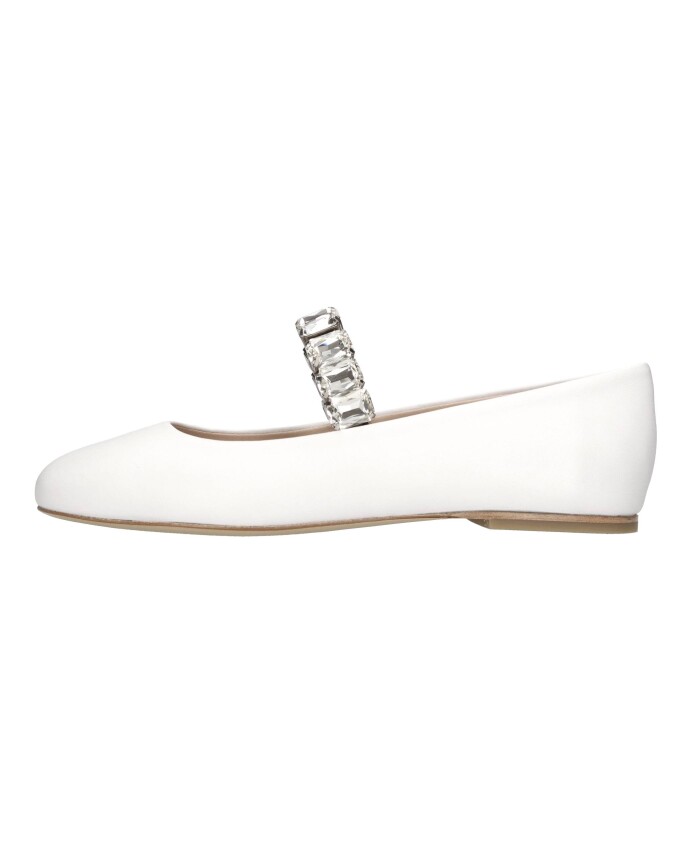 chaussures-plates-blanches