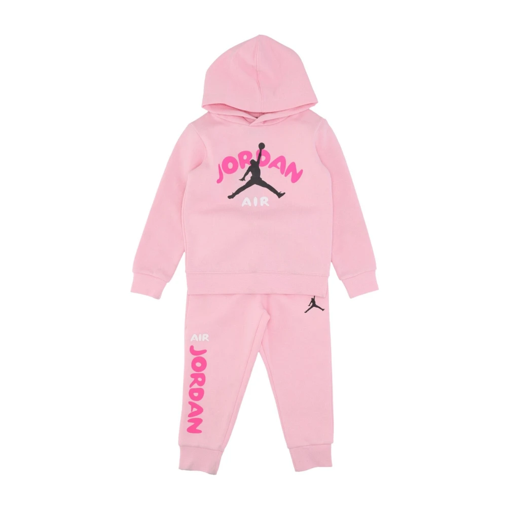 Jordan Flickor Komplett Tracksuit Lil Champ Set Pink, Flicka