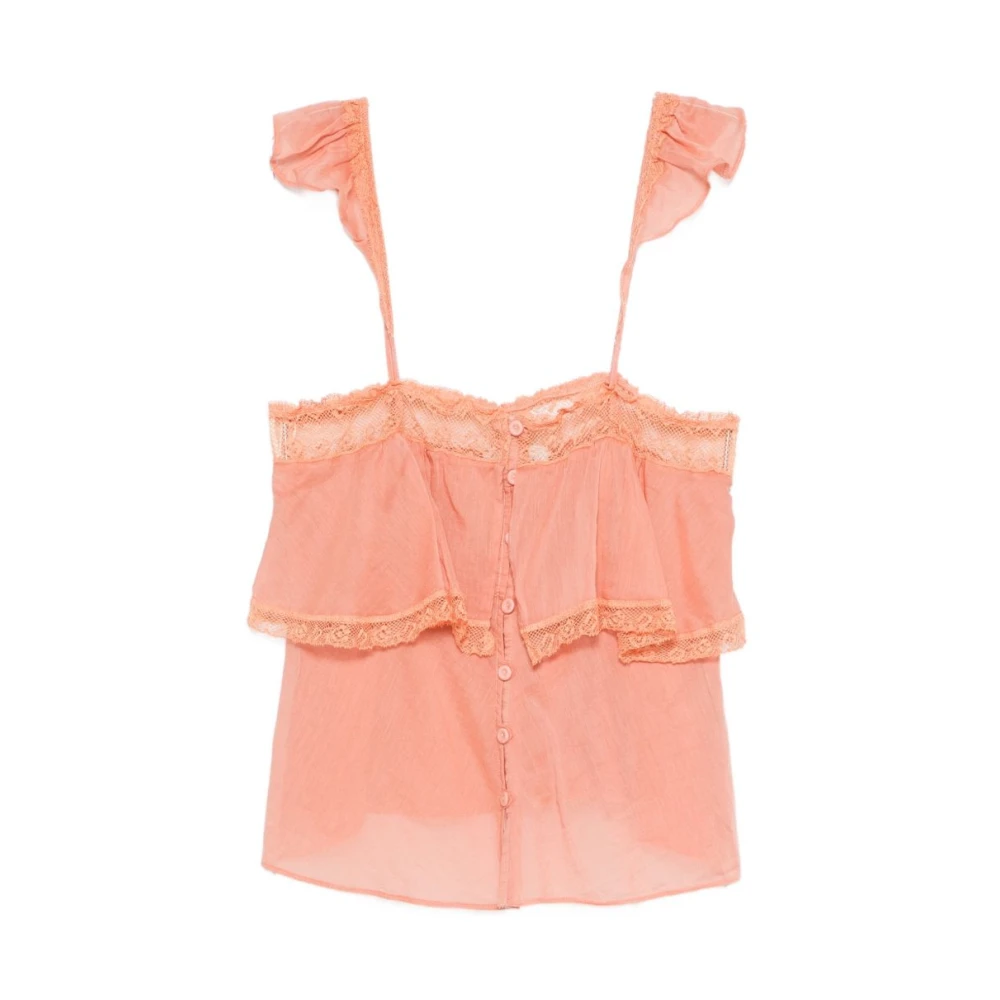 Forte Forte Women's Pink Top - Sleeveless Tops - M - Tops