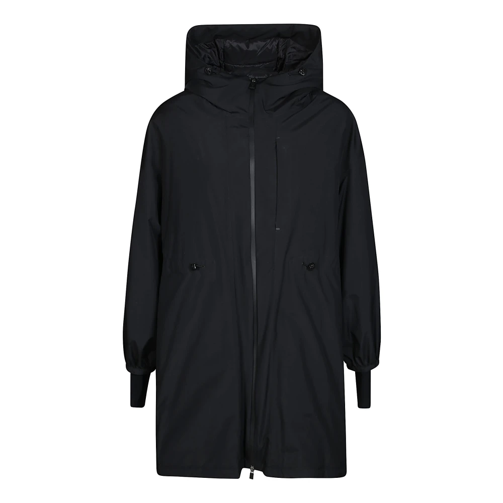 Herno Gore-Tex Manchet Gebreide Jas Black Dames