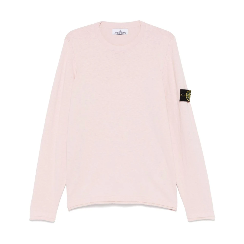 Stone Island Roze Sweater voor Mannen Pink Heren