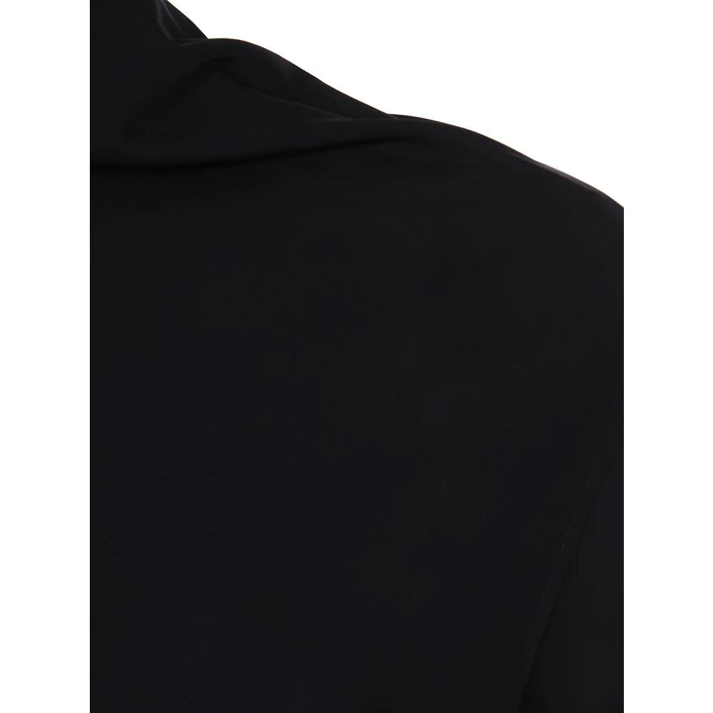 TotêMe Zwart Gedrapeerd Jersey Top Black Dames