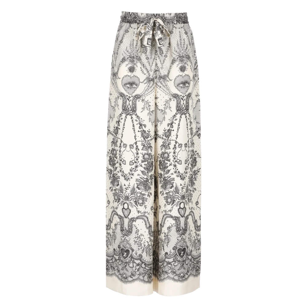 Trousers > Wide Trousers - - Zimmermann - Modalova