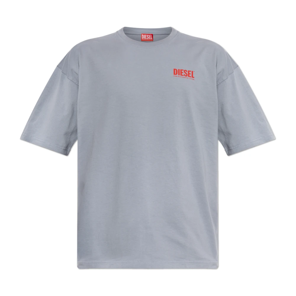 Diesel Uomo Grigio Top, M, New,