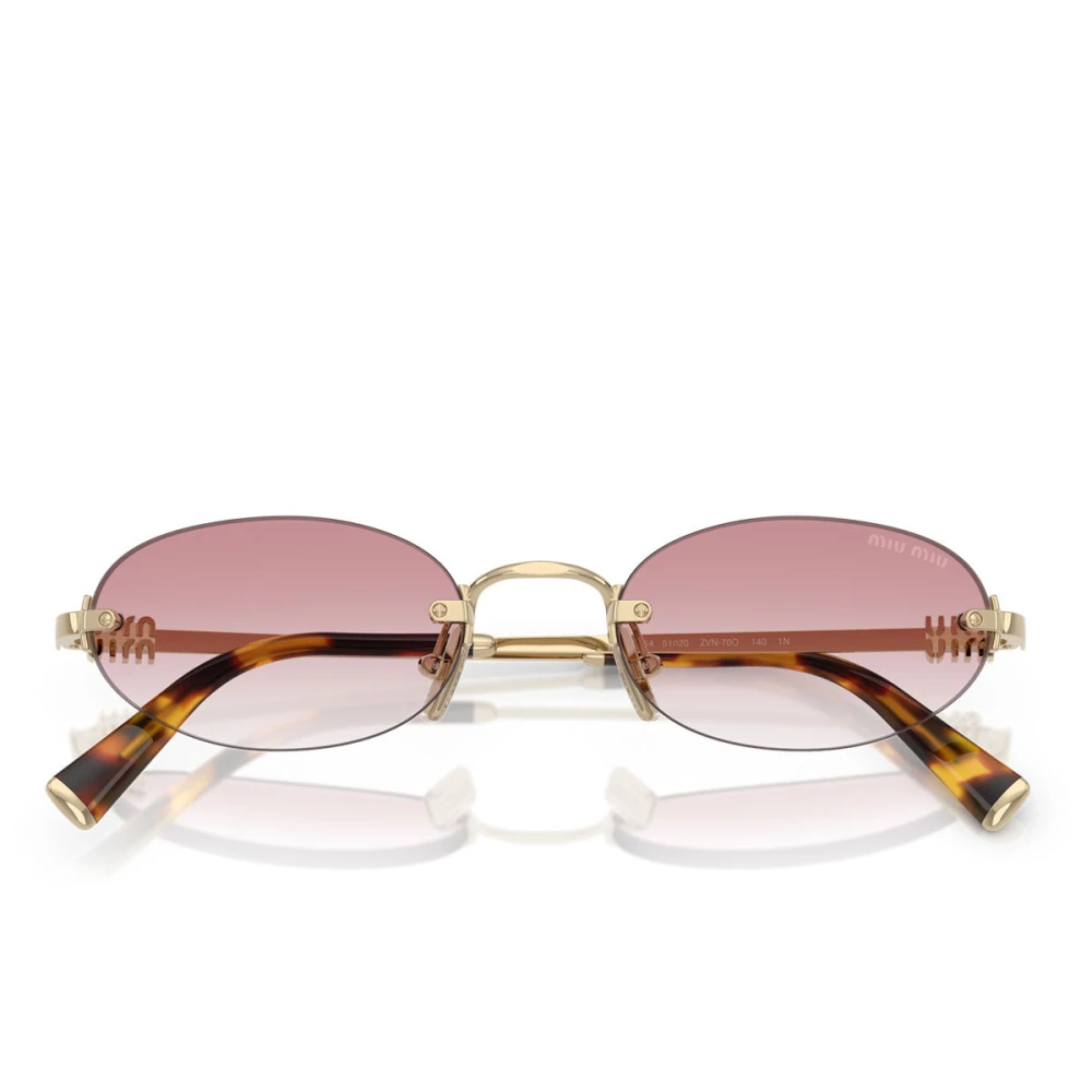 Miu Miu Women's Yellow Sunglasses, 51 Mm, Mua54s Sunglasses