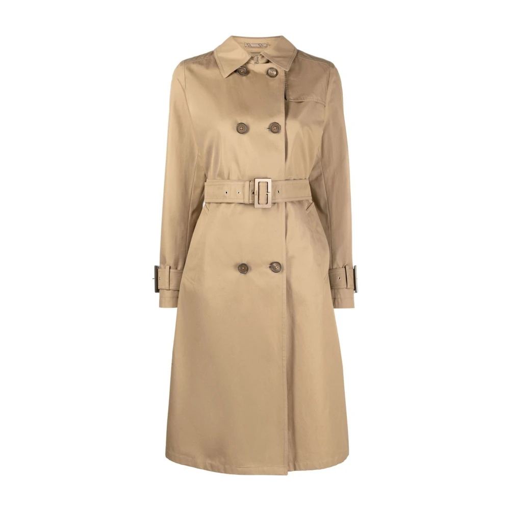Herno Trench Coats Brown Dames