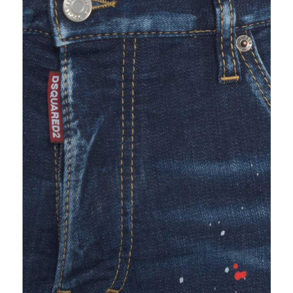 Dsquared2 Blauwe Slim Fit Cool Guy Jeans Blue Heren