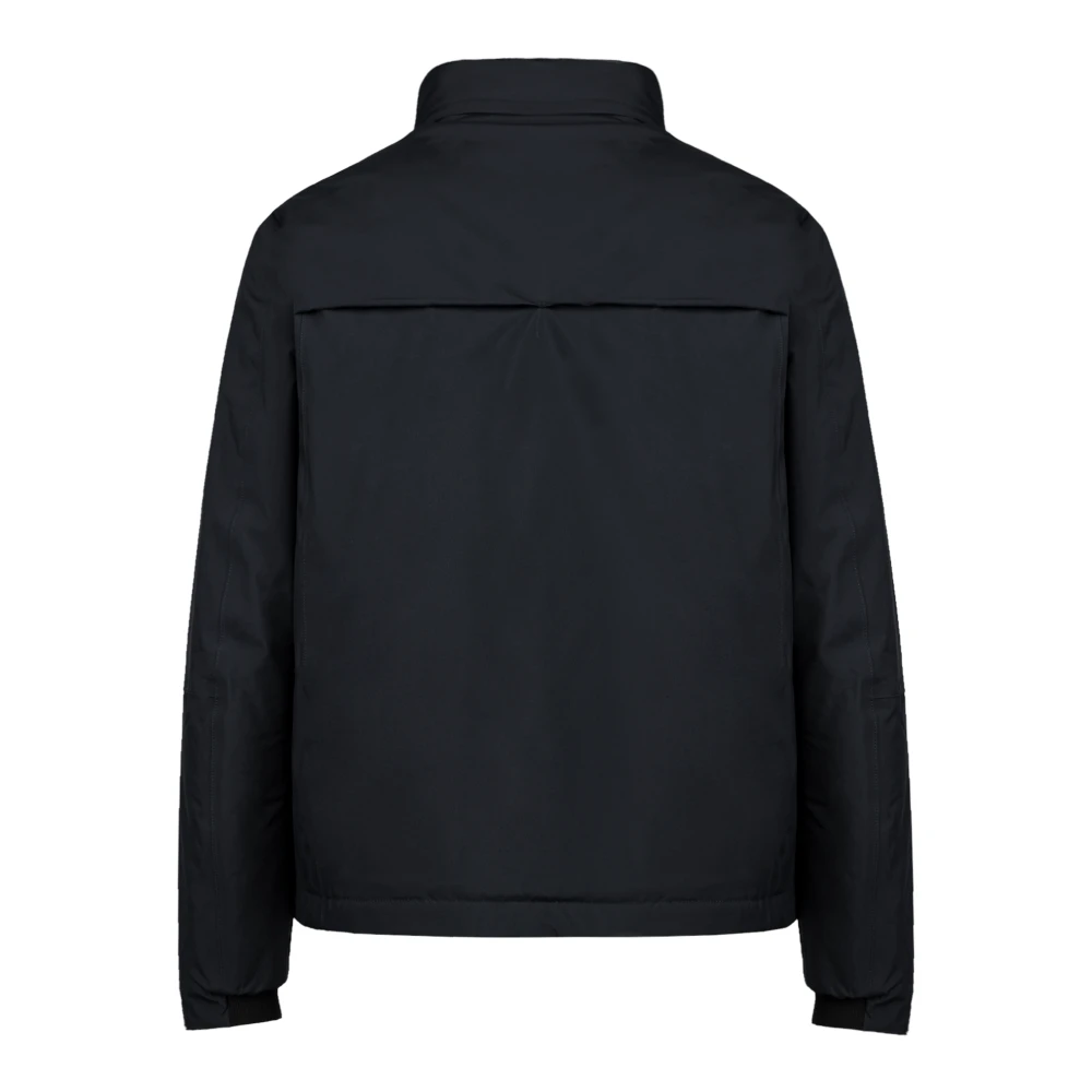 People of Shibuya Technische Geïsoleerde Jas met Ghost Hood Black Heren