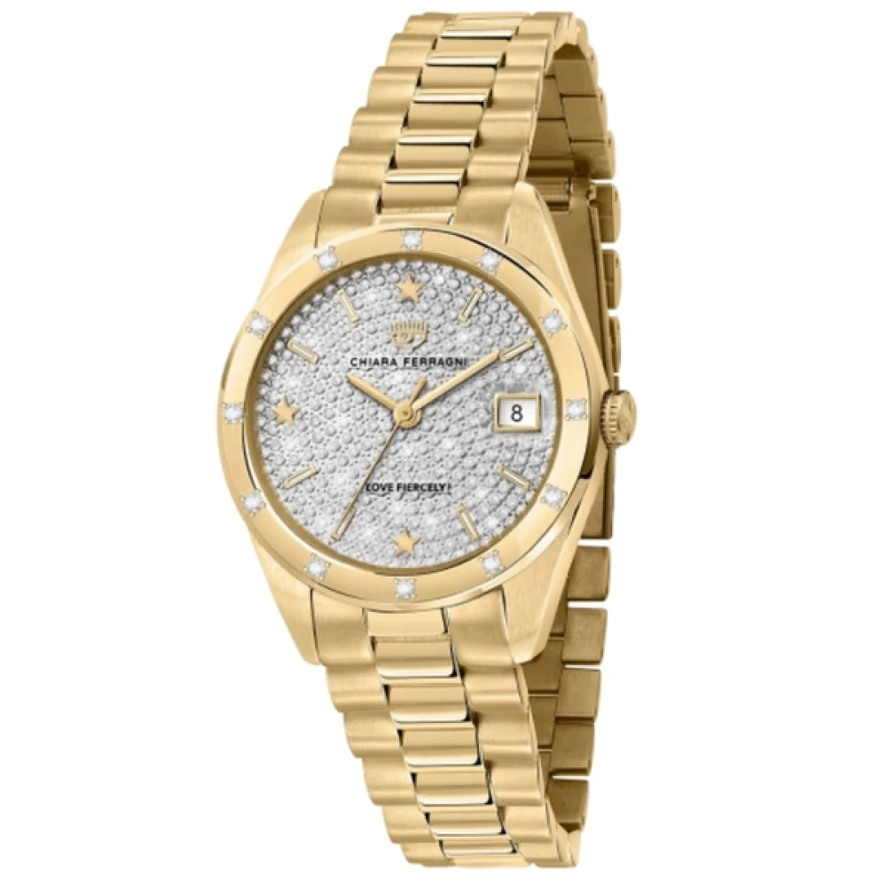 Chiara Ferragni Collection, Dames, Accessoires, Geel, Maat: ONE Size