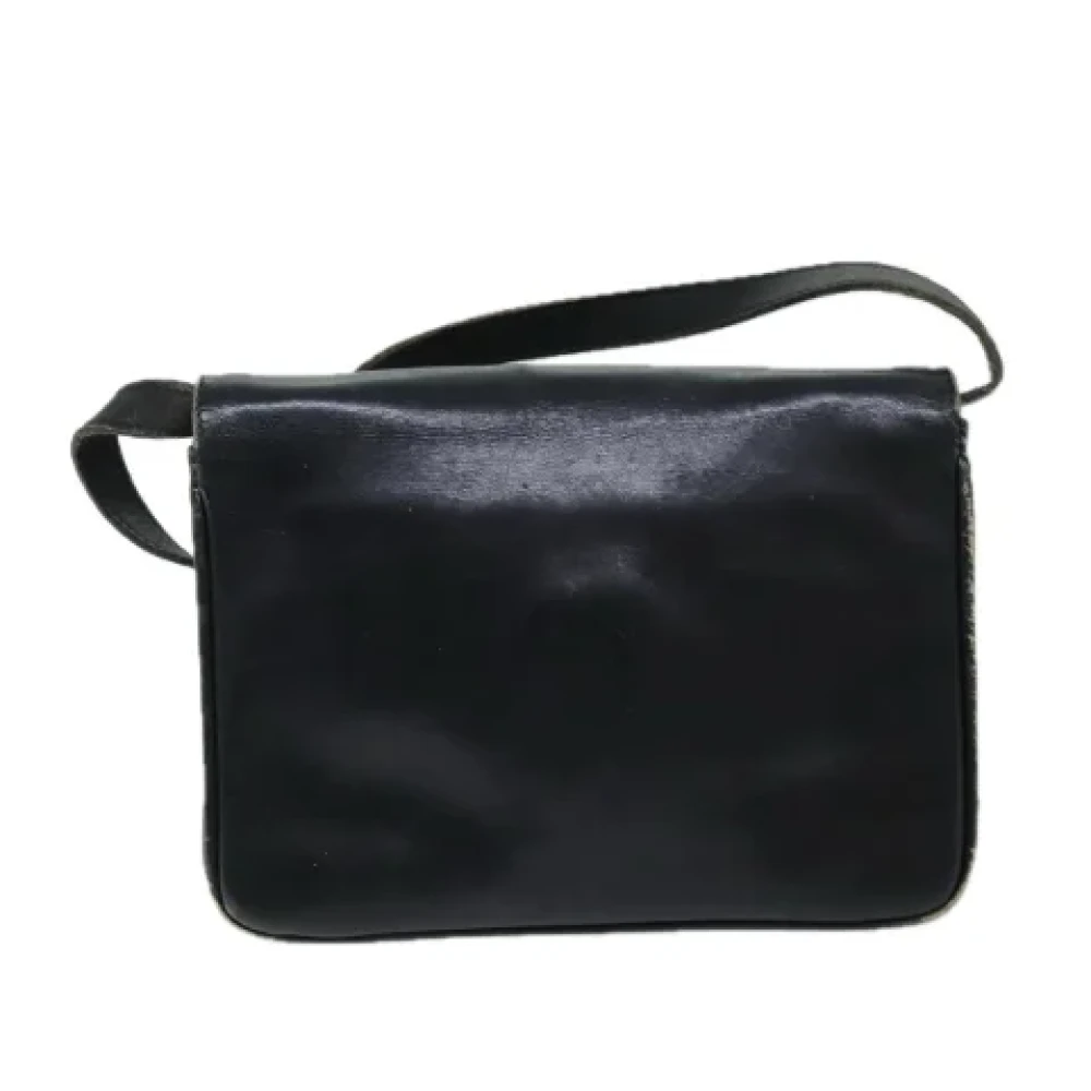 Celine Vintage Pre-owned Leather celine-bags Black Dames