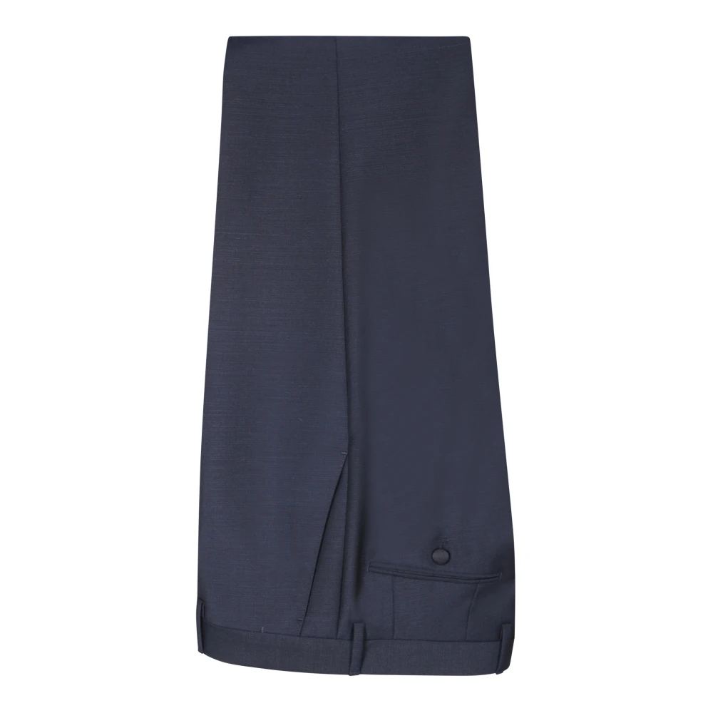 Lardini Blauw Pak Elegante Stijl Blue Heren