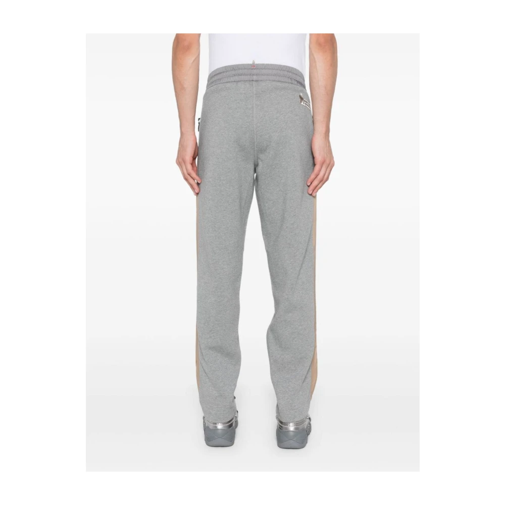 Moncler Stijlvolle polyamide broek voor heren Gray Heren