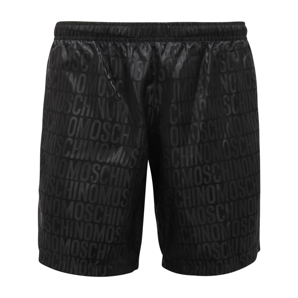 Moschino Men's Black Beachwear, S, Beachwear