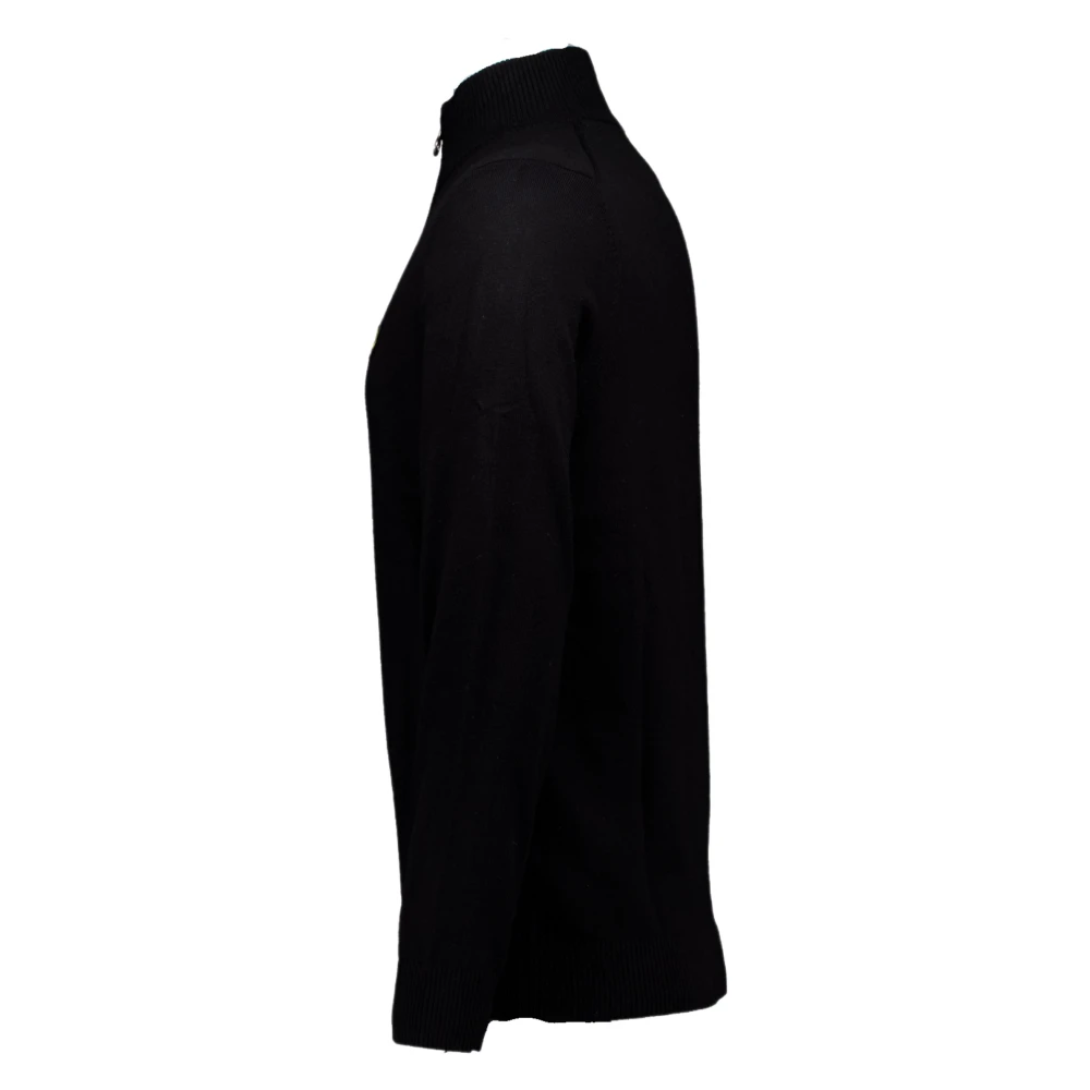 Lyle & Scott Zwarte Trui Kn1927v Black Heren