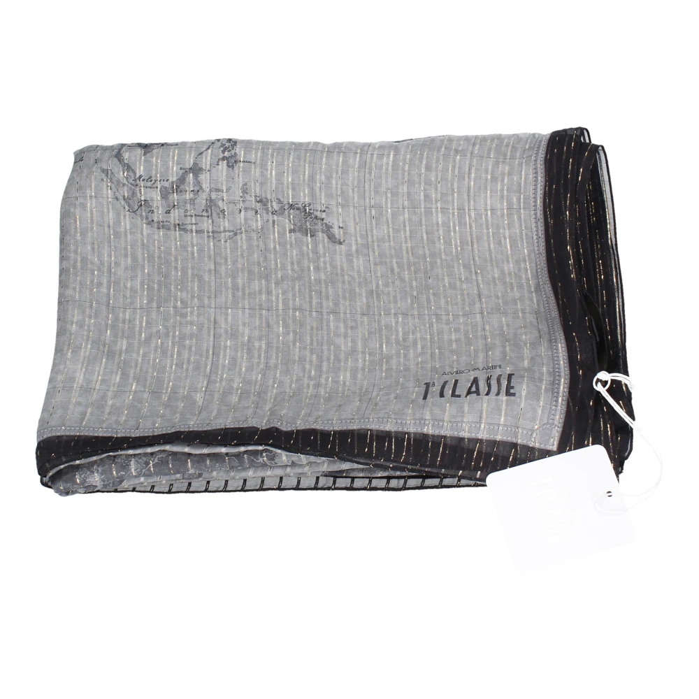 Alviero Martini 1a Classe Sjaals Grijs Gray Dames