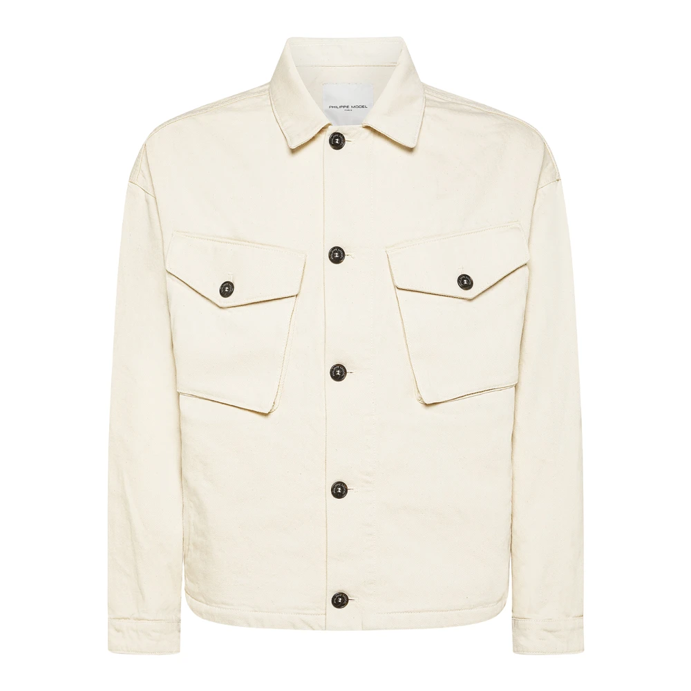 Philippe Model Women's Beige Jacket - Light Jackets - S - Jackets