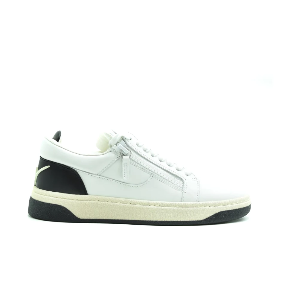 Giuseppe Zanotti Snygga Sneakers för Män och Kvinnor White, Herr