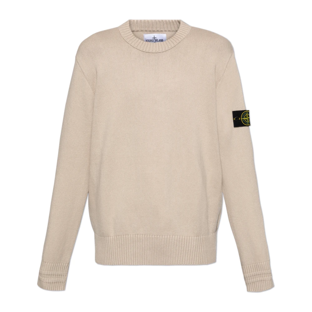 Stone Island Trui met logo Beige Heren