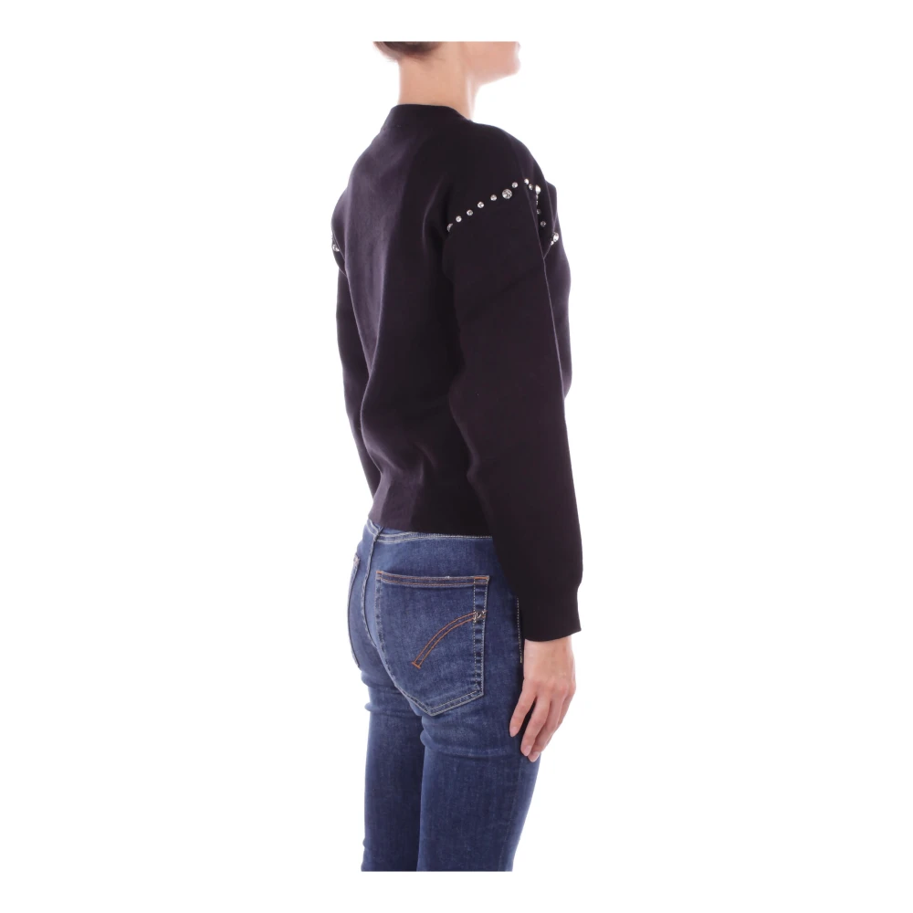 H2O Zwarte trui met decoraties Black Dames