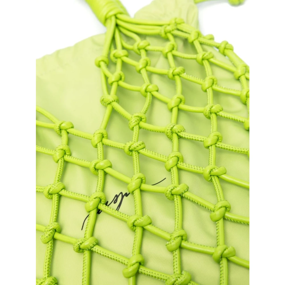 Msgm Polyester Tassen Green Dames