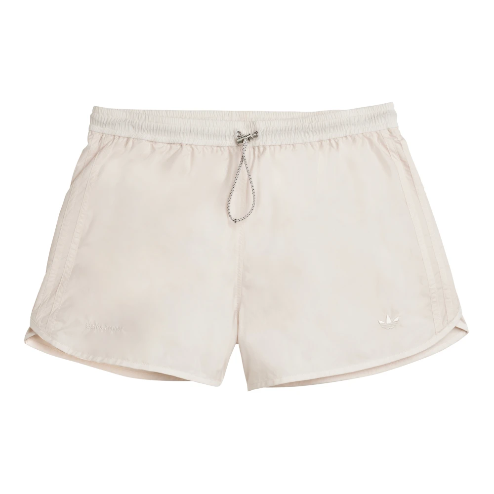Adidas Beige Nylon Shorts For Active Lifestyle - Male - Training Shorts - S - Sport