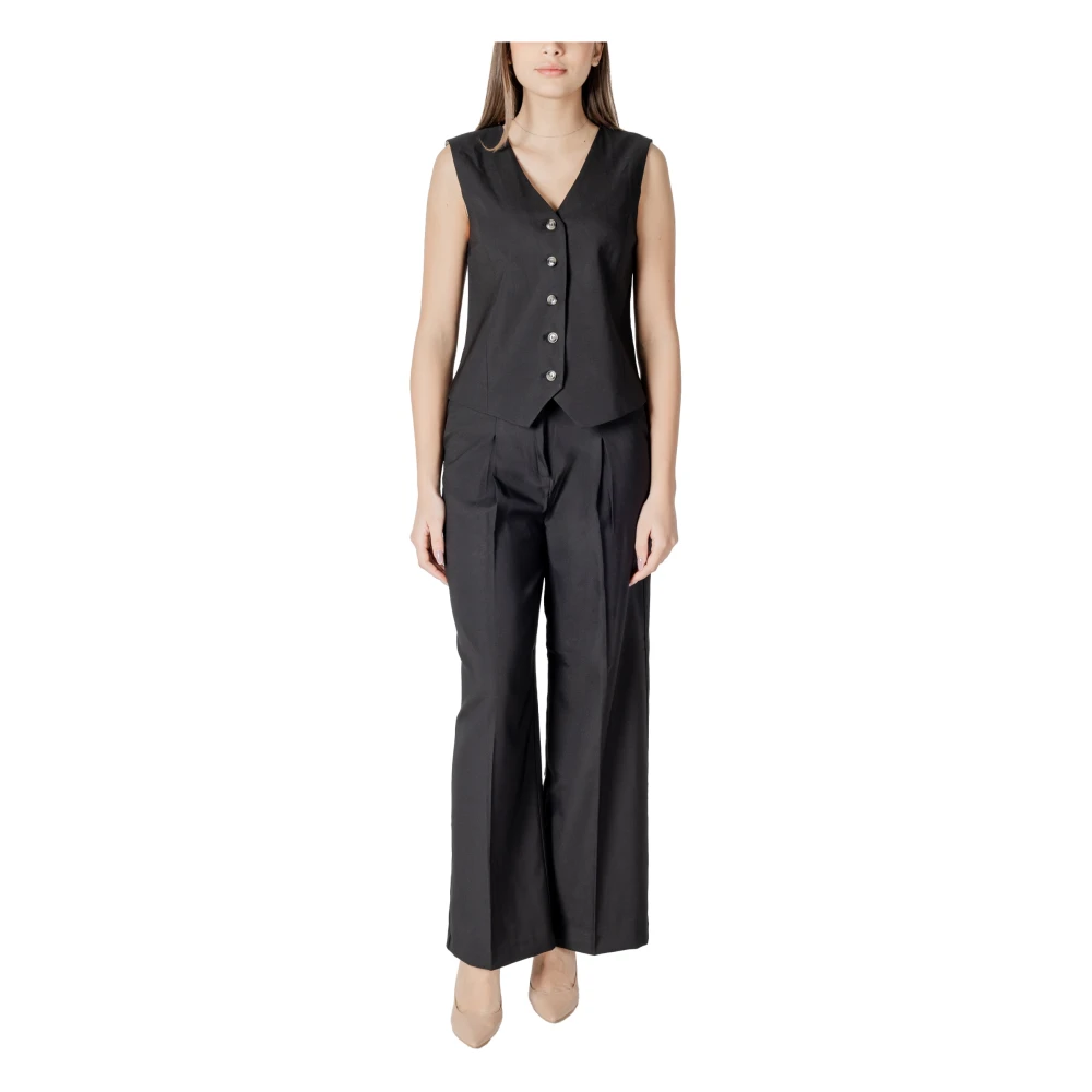 Ichi Stijlvolle Damesvest Collectie Black Dames
