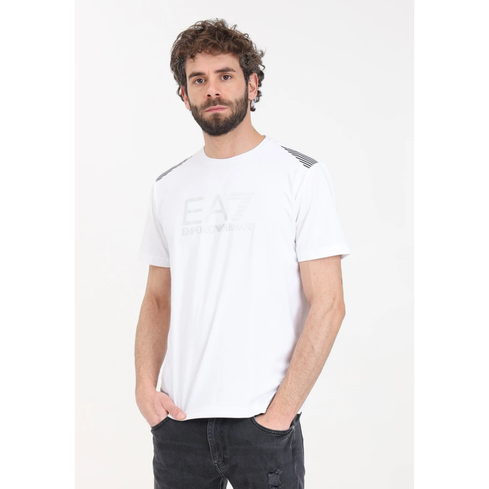 Emporio Armani EA7 T-Shirts White Heren