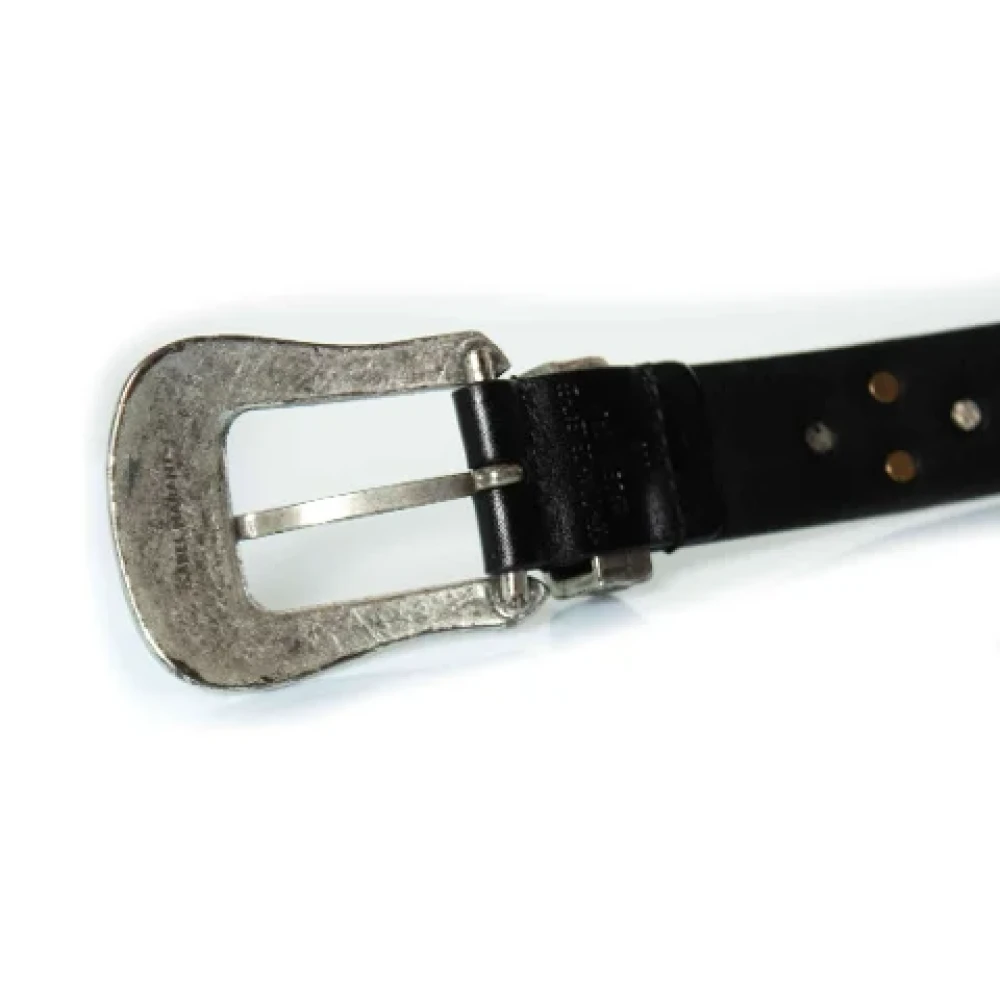 Isabel Marant Pre-owned Leather belts Black Dames