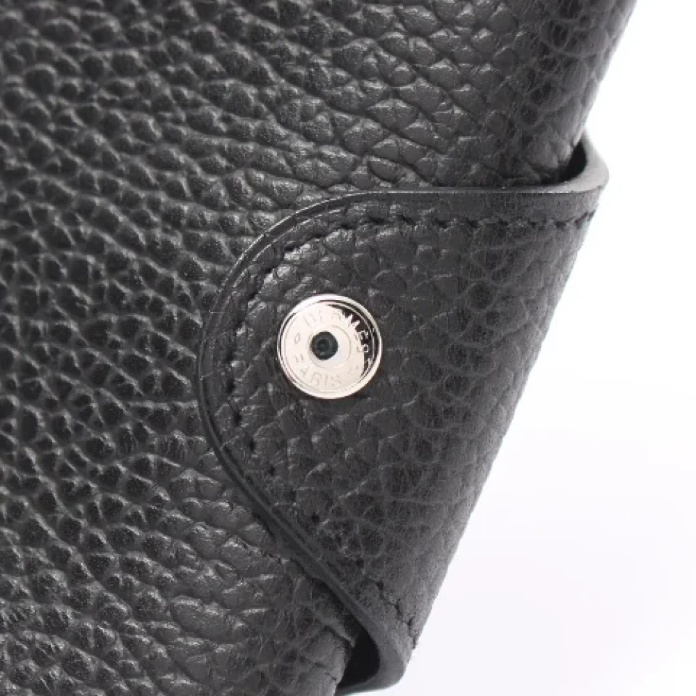 Hermès Vintage Pre-owned Fabric wallets Black Dames