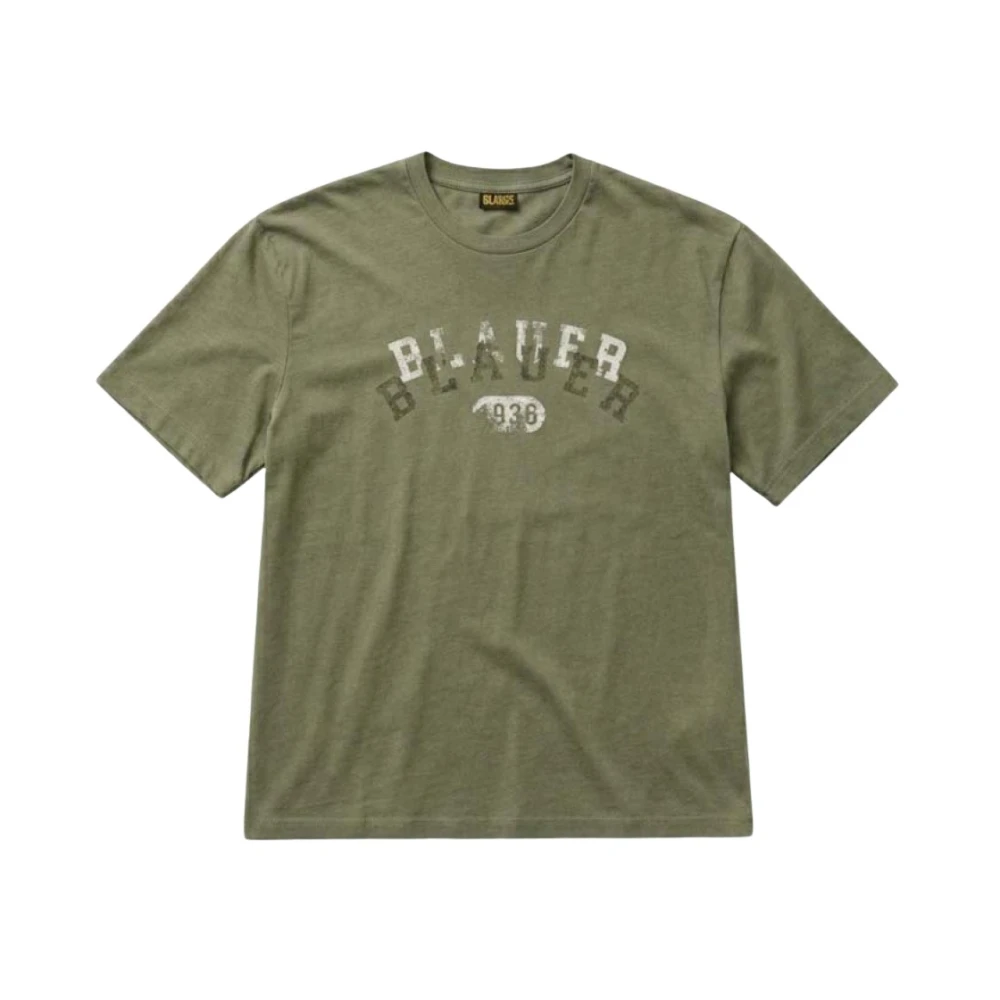 Blauer Hombre Verde Camisetas, Talla: L