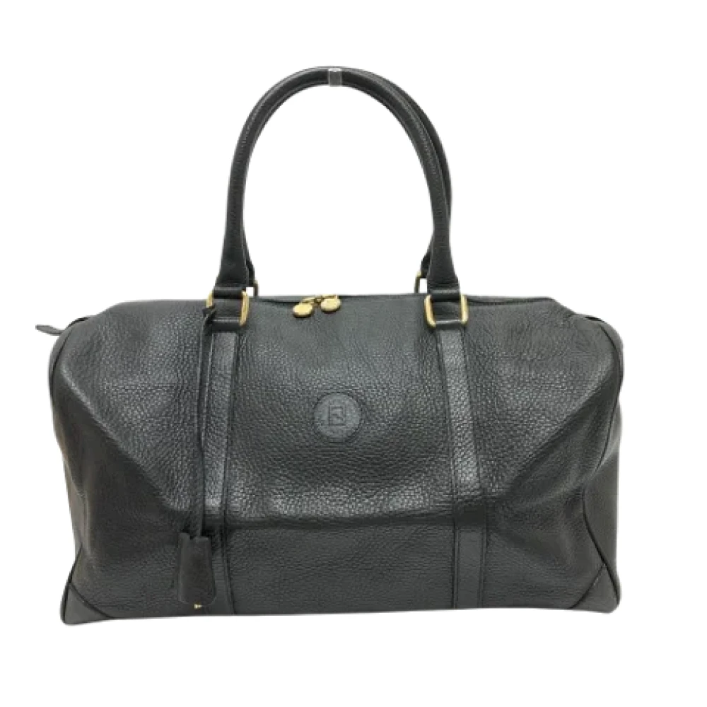 Fendi Vintage Pre-owned Leather fendi-bags Black Dames