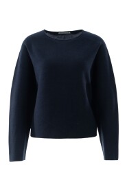 Niebieski Sweter Pullover