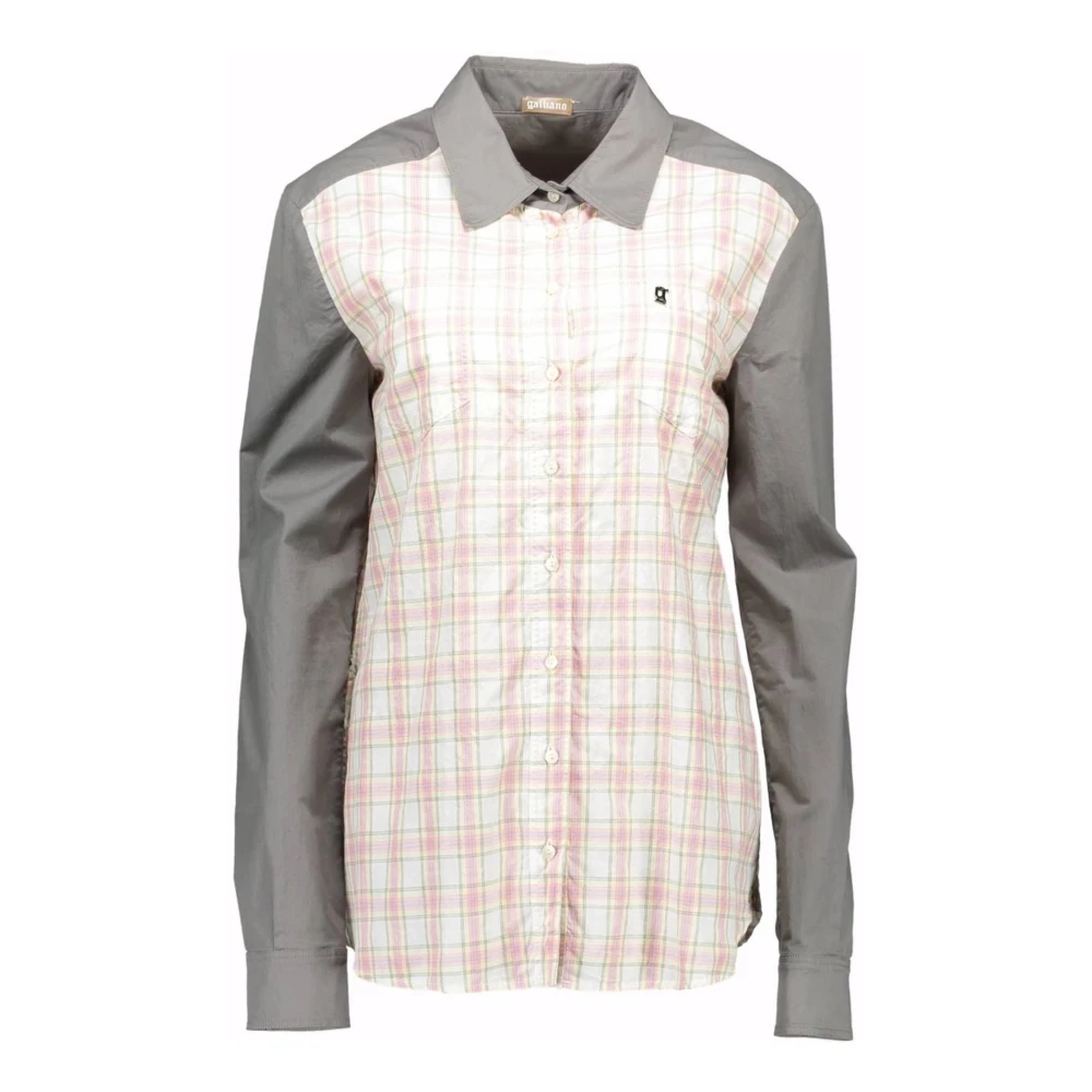 John Galliano Women's Multicolor Shirts, Xs, Long Sleeve Shirt