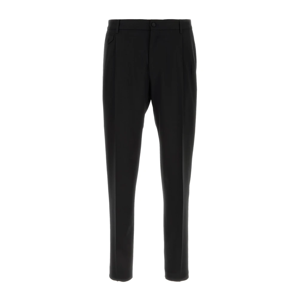 Dolce & Gabbana Uomo Nero - Pantaloni Eleganti - Trousers - M