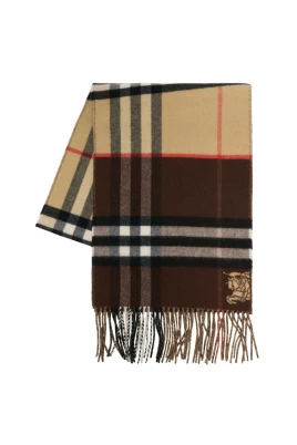 Double-Faced Contrast Check EKD Scarf