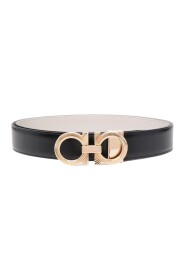 Buckle omkeerbare lederen riem