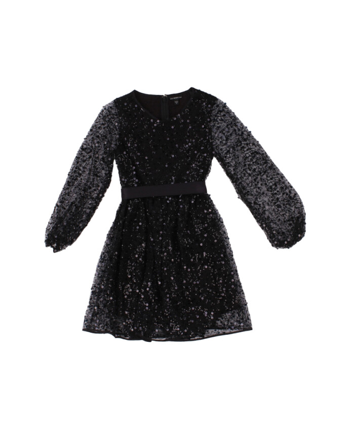 robe-de-soiree-noire-a-paillettes