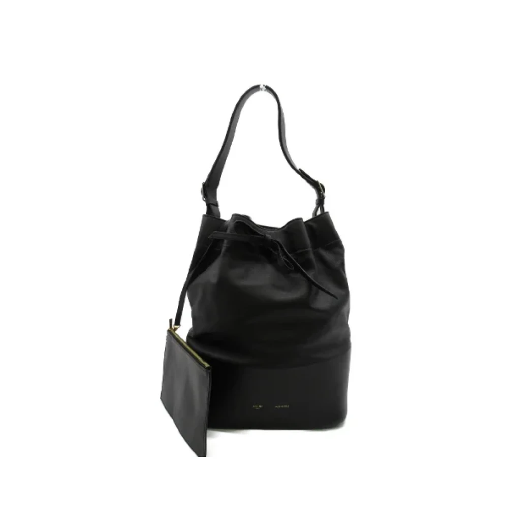 Celine Vintage Pre-owned Leather celine-bags Black Dames