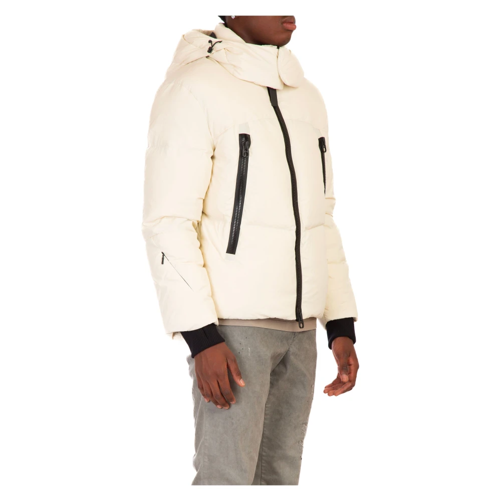 JG1 Parel Hooded Donsjack White Heren