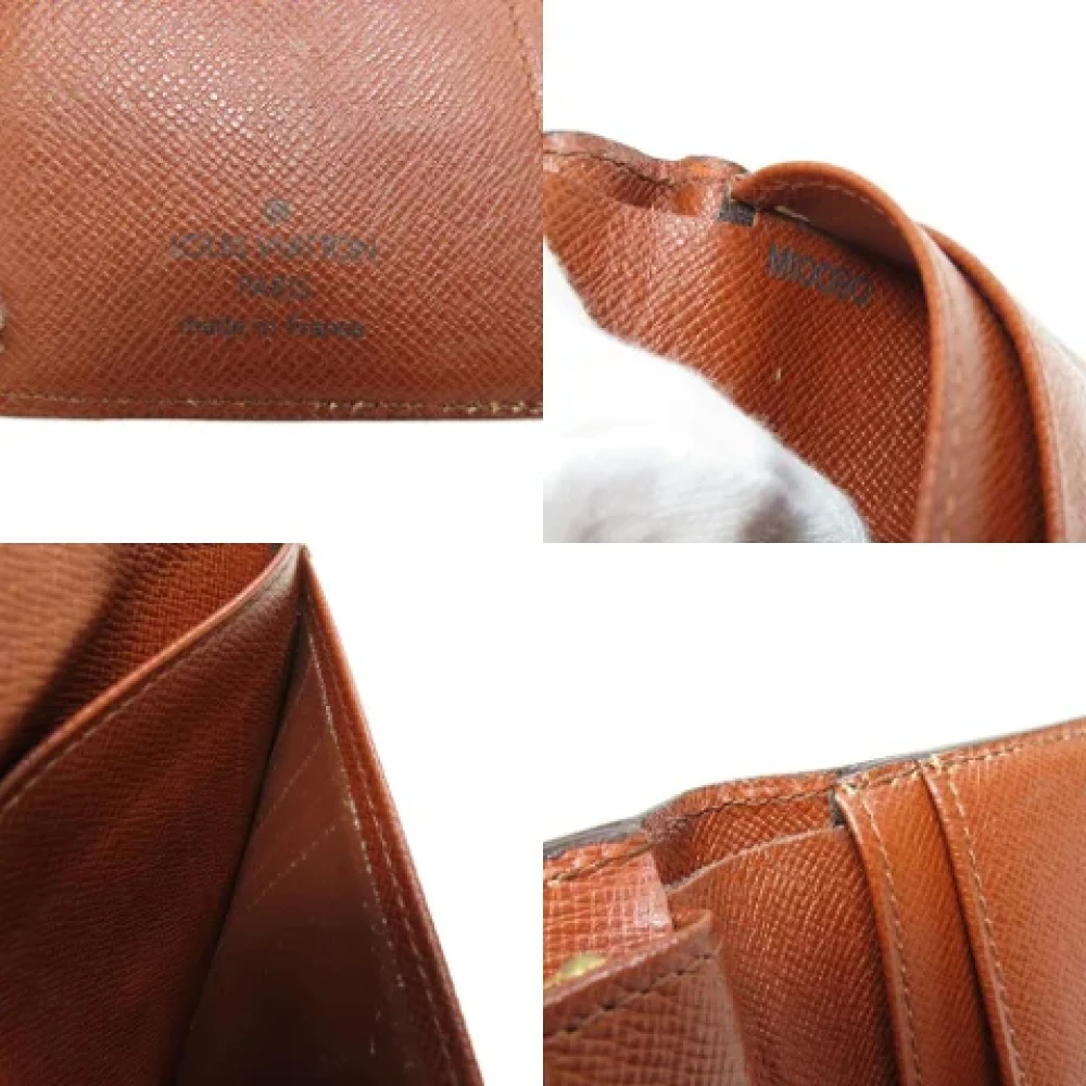 Louis Vuitton Vintage Pre-owned Canvas wallets Brown Dames
