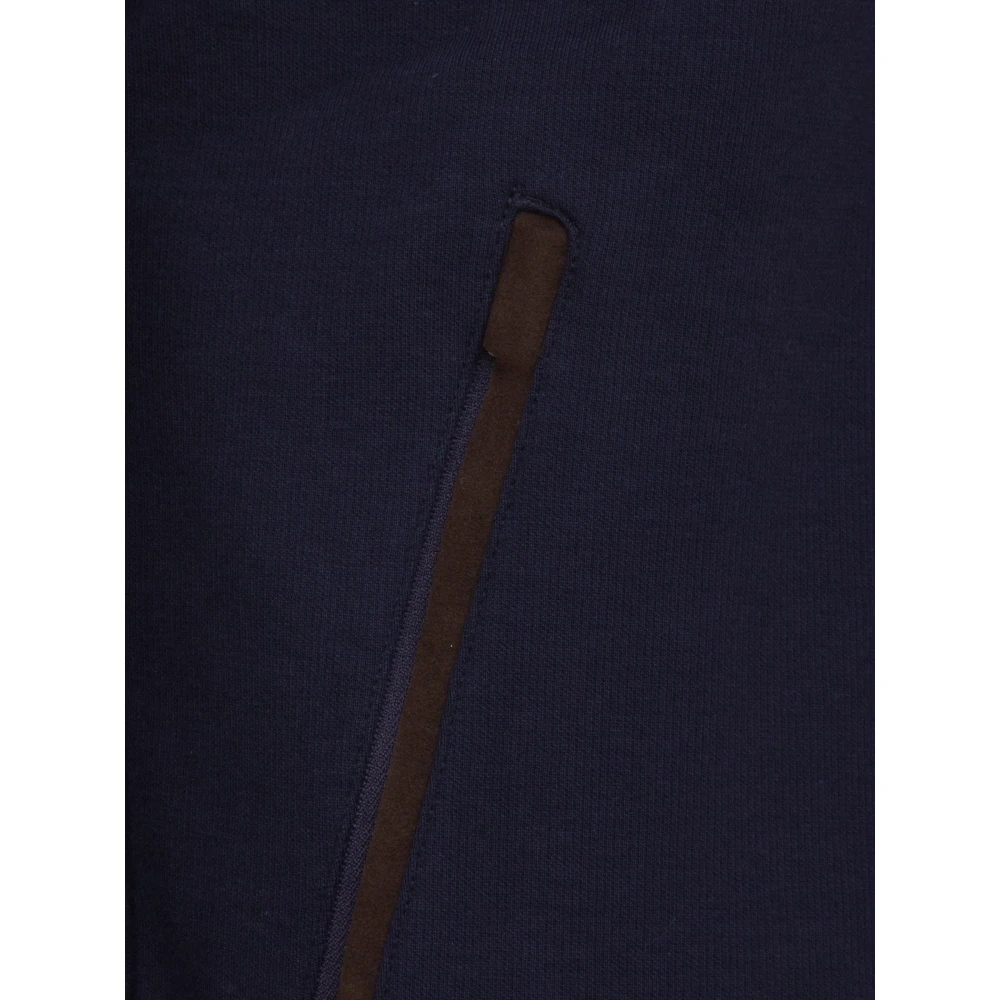 Corneliani Stijlvolle Sweatshirt voor Mannen Blue Heren