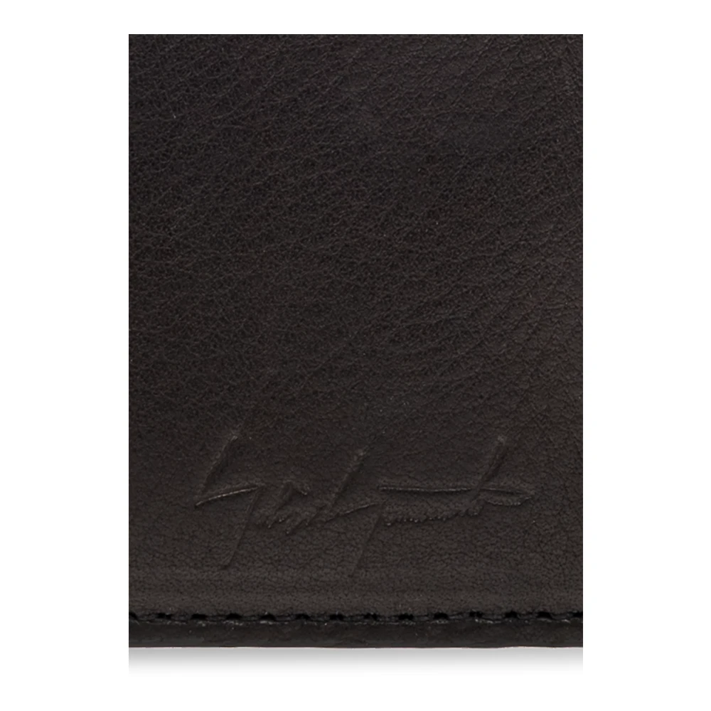 Yohji Yamamoto Kaarthouder met logo Black Unisex